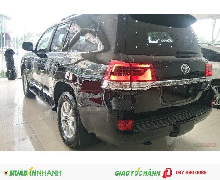 Toyota Land Cruiser V8 5.7L 2016 màu đen xuất Mỹ, xe mới 100% full option