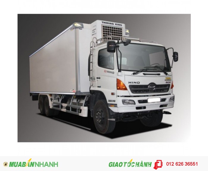 Bán xe tải Hino FL8JTSL đông lạnh giá hấp dẫn, giao xe toàn quốc