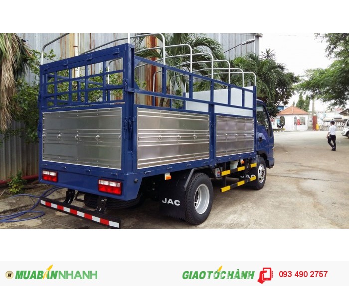 Bán xe tải JAC 3 tấn 45 thùng dài 5m giá rẻ tại tphcm- bán xe tải thùng bạc thùng lửng thùng kín