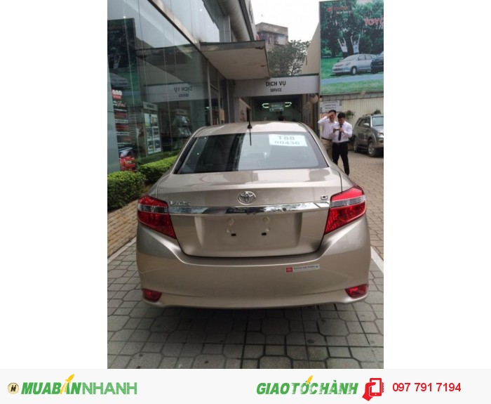 Toyota bắc ninh giảm giá vios 1.5g chỉ còn 589tr