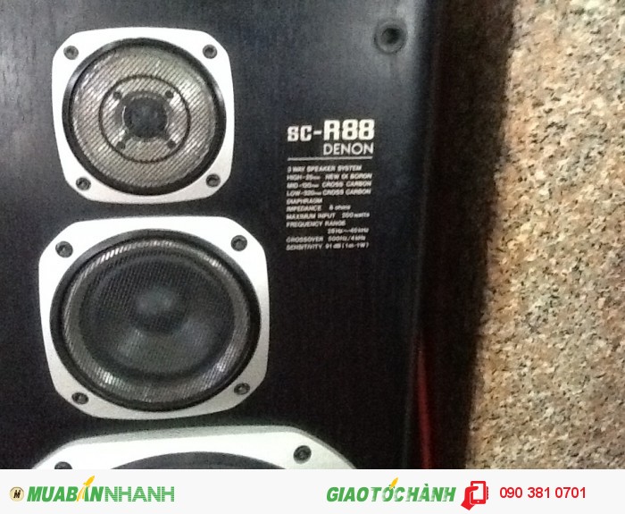 Bán chuyên loa Denon R 88  hàng bãi đẹp .