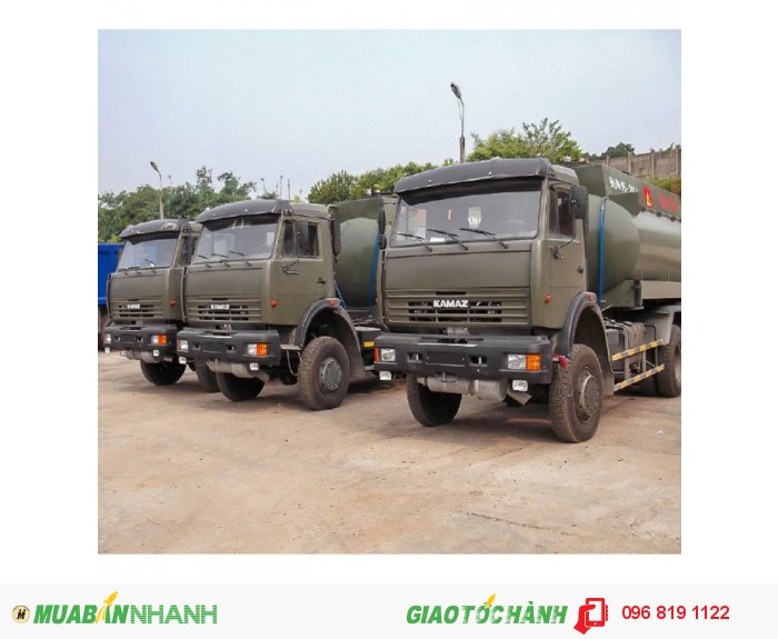 Xe Bồn Xăng dầu KAMAZ 53228 nhập khẩu trực tiếp từ NGA