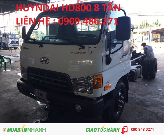 Bán xe tải hyundai hd800 8 tấn giá tốt nhất thị trường thành phố, hỗ trợ ngân hàng