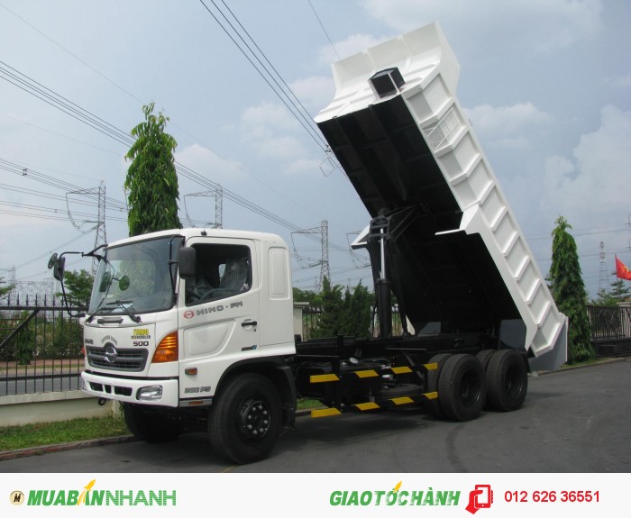 Bán xe tải tự đổ Hino FM8JNSA 10m3 có sẵn, giao ngay