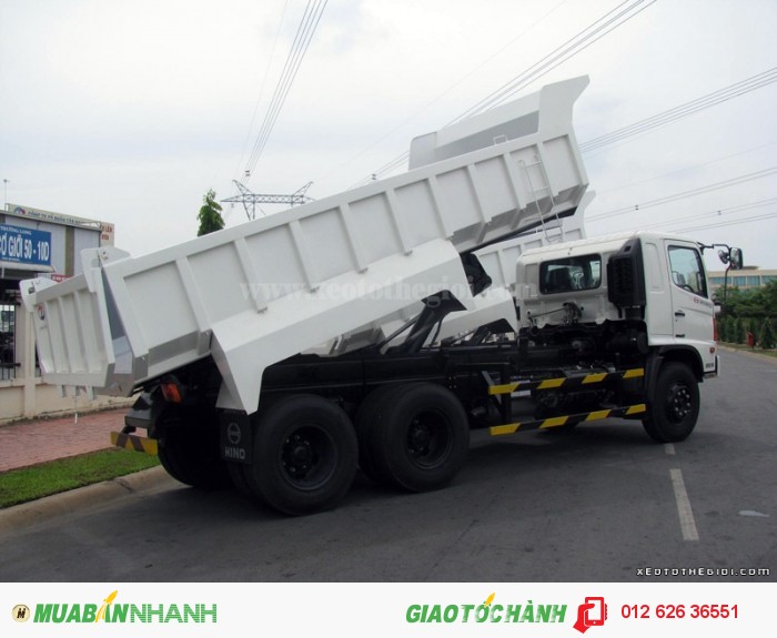 Bán xe tải tự đổ Hino FM8JNSA 10m3 có sẵn, giao ngay