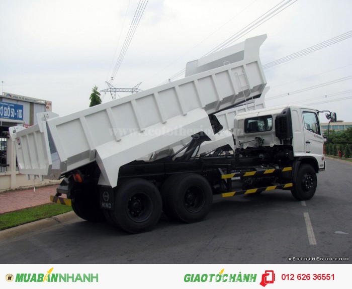 Bán xe tải tự đổ 10m3, 15 tấn -  Hino FM8JNSA giá rẻ cạnh tranh, hỗ trợ cho vay