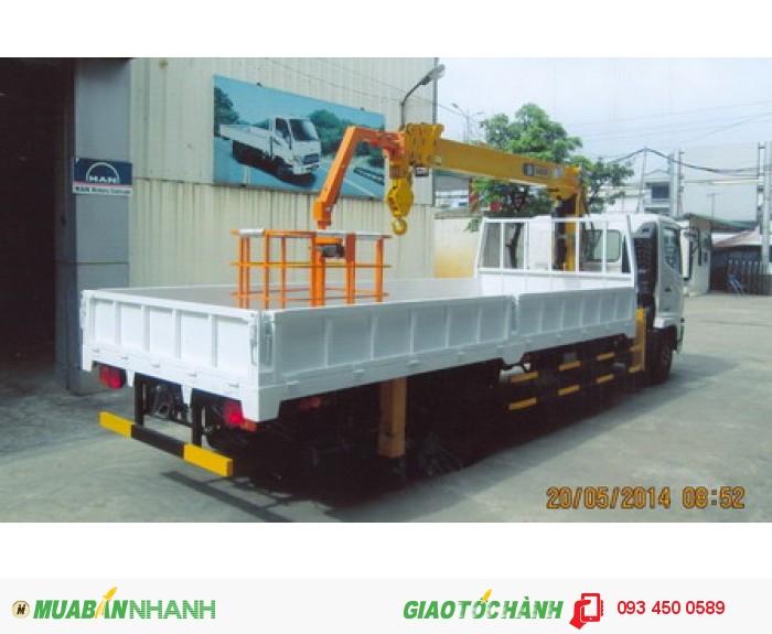 Bán xe HINO FC9JLSW - 6 tấn thùng 6,7m