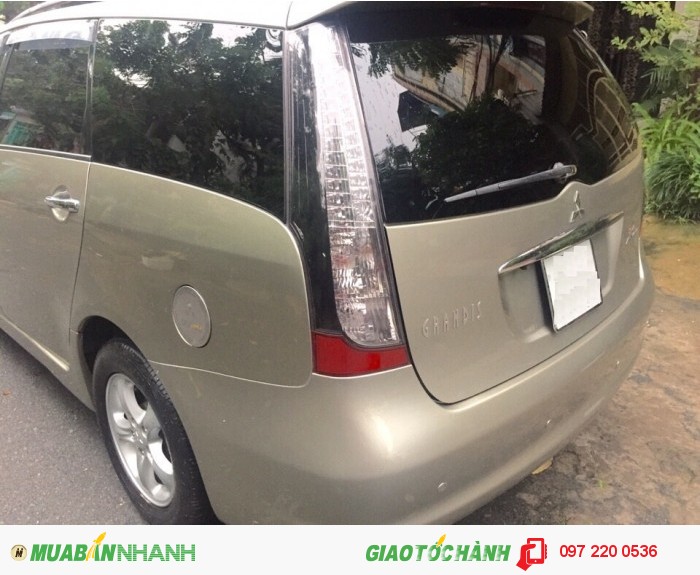 Bán Mitsubishi Grandis 2.4Miver vàng cát đủ đồ chơi