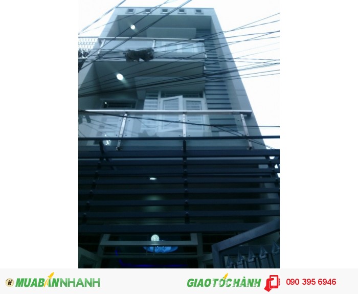 Nhà Bán 998/42/11K Quang Trung, Phường 8, Gò Vấp, HXH 4m, 4 x 14m, 1 trệt+ 2 lầu, 4PN, 5WC, Đông Nam