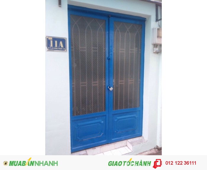 Cần bán nhà 3,3x6m 200tr đường bùi công trừng hóc môn