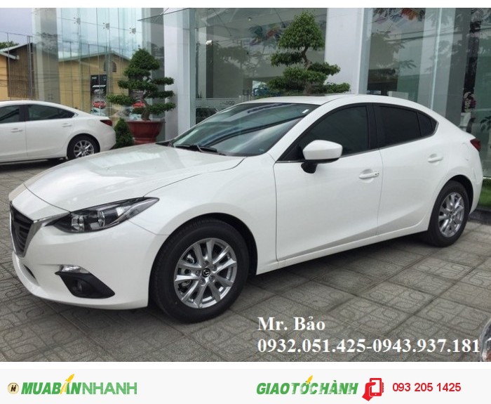 Chỉ cần 136tr+10 Thuế+PĐK+80% Ngân hàng bạn có thể sở hữu ngay Mazda 3 1.5L AT Skyactiv Sedan