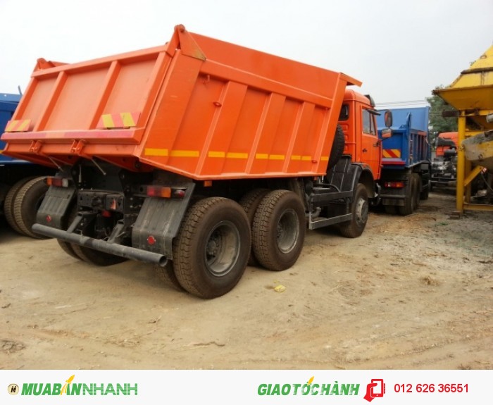 Thông tin Bán xe ben Kamaz 65115 (6x4) 10.3m3 Nhập khẩu 2016