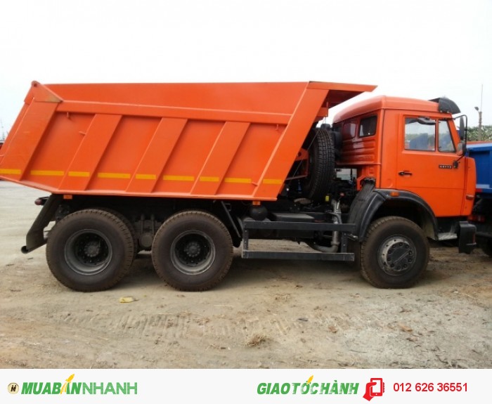 Thông tin Bán xe ben Kamaz 65115 (6x4) 10.3m3 Nhập khẩu 2016