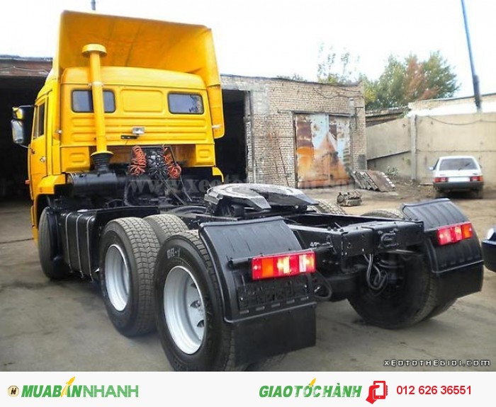 Đầu kéo Kamaz 65116, Bán xe đầu kéo Kamaz 2016 mới, Đầu kéo Kamaz 260hp