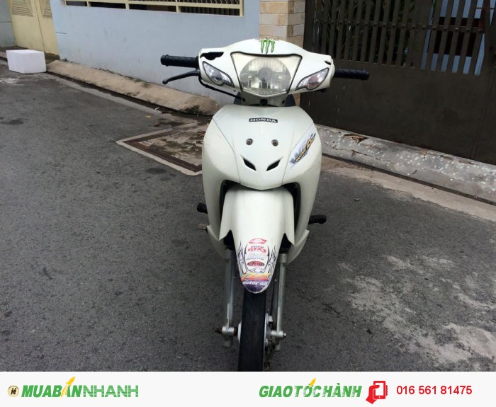 Wave A (anpha) 50cc màu trắng,máy êm,chạy ngon