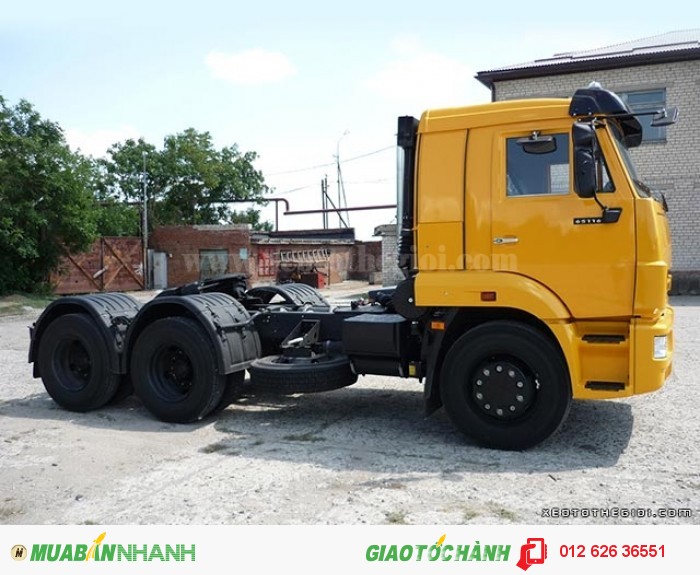 Đại lý xe Kamaz Việt Nam, Bán xe đầu kéo Kamaz 65116 38 tấn, nhập khẩu 2016