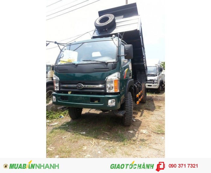 Bán xe ben TMT 4T5 mới 2016 giá rẻ giao ngay. Cần bán xe ben TMT 4t5, 4.5 Tấn, 4T5