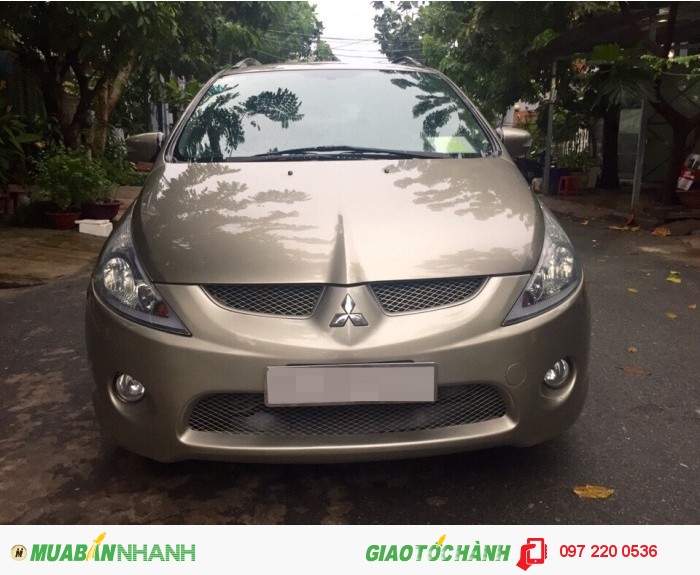 Bán mitsubishi Grandis cũ đăng kí 2007, vàng cát