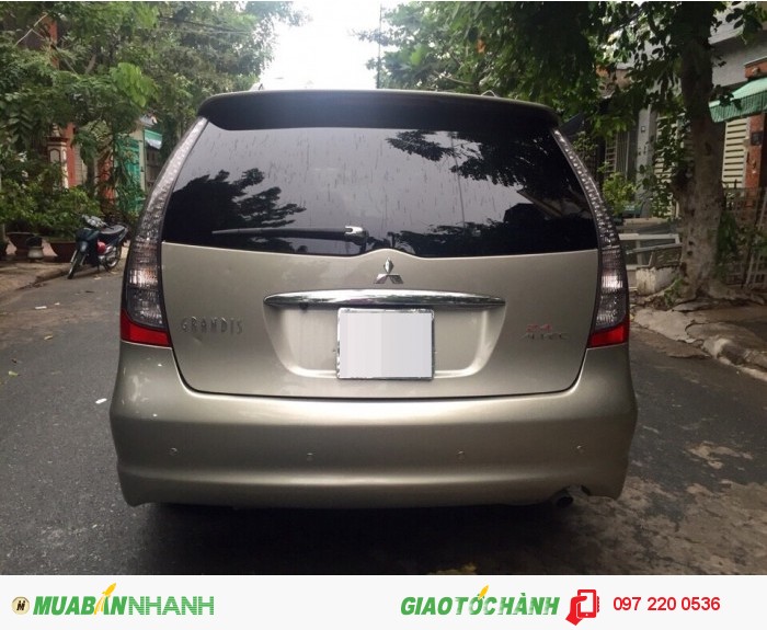 Bán mitsubishi Grandis cũ đăng kí 2007, vàng cát