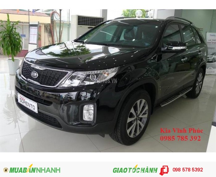 Bán xe Kia New Sorento mới 100% đời 2017 giá tốt tại Vĩnh Phúc, Phú Thọ