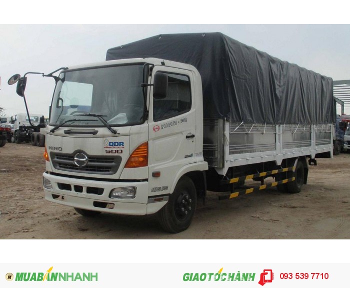 Giá xe tải Hino 6T4/6 tấn 4 trả góp giá rẻ nhất TP.HCM