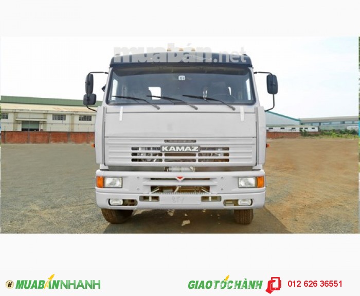 Xe tải thùng Kamaz 53229 mới, bán xe tải thùng Kamaz 16 tấn thùng 6.3m, xe có sẵn