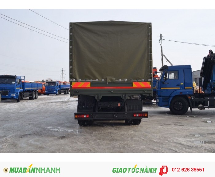 Xe tải thùng kamaz 53229 14.5 tấn 4 chân (6×4), giao xe toàn quốc