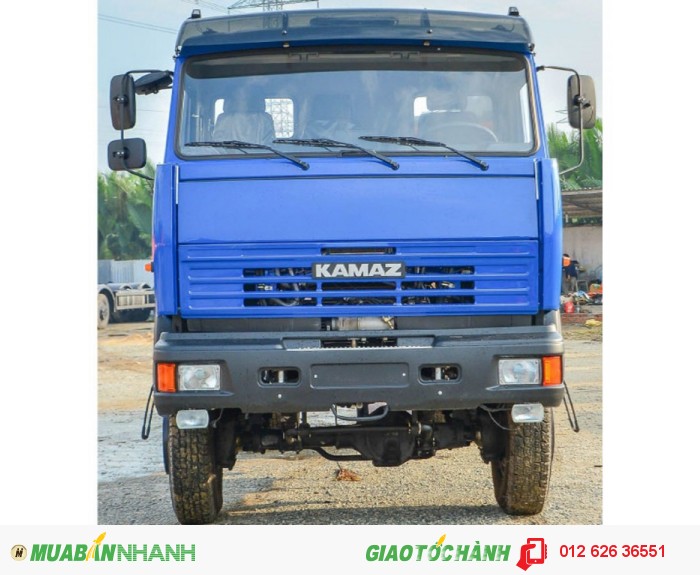 Xe tải 14.5 tấn Kamaz 53229 6x4 nhập khẩu CHLB Nga