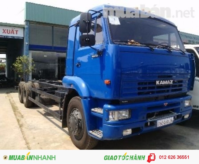 Xe tải 14.5 tấn Kamaz 53229 6x4 nhập khẩu CHLB Nga