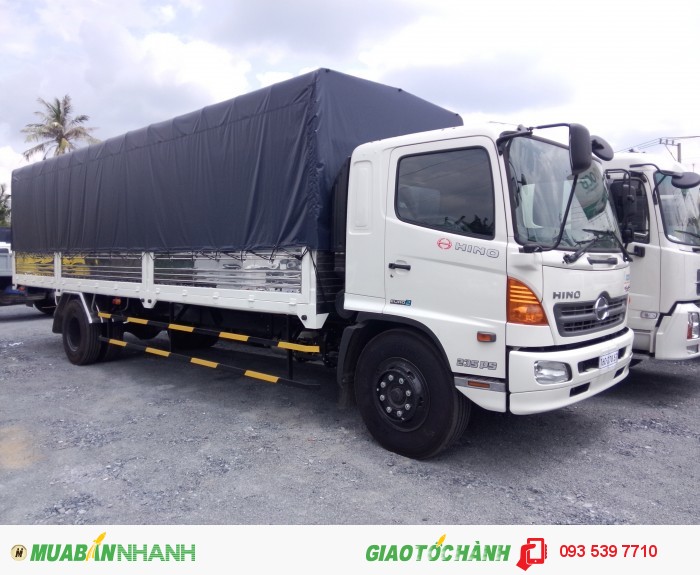 Giá xe tải Hino 9T4/9 tấn 4 trả góp giá rẻ nhất TP.HCM