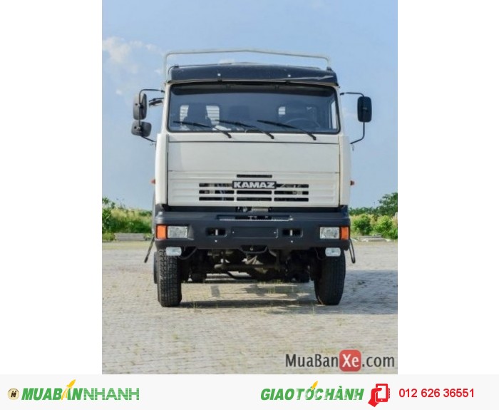 Cung cấp Xe tải Kamaz 53228 20 tấn 6x6 thùng mui bạt, kamaz 53228