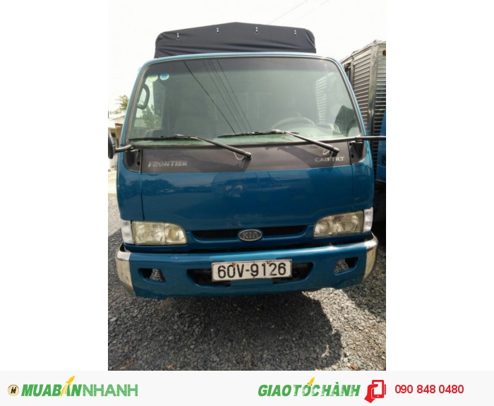 Kia đời 2003 mui bạc 1t1