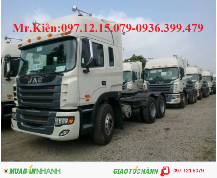 Xe dầu kéo 2 cầu JAC,Ưu đãi khủng lên đến 40 triệu 340 Hp - 380 Hp - 420 Hp