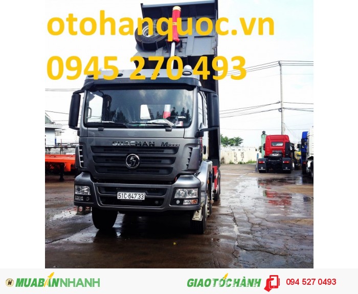 Xe ben 4 chân SHACMAN!  Bạn đồng hành cùng bạn