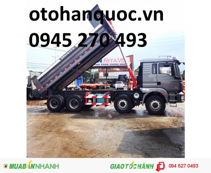 Xe ben 4 chân SHACMAN!  Bạn đồng hành cùng bạn