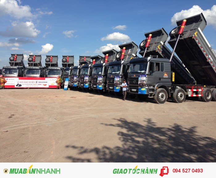 Xe ben SHACMAN ở đâu chính hãng