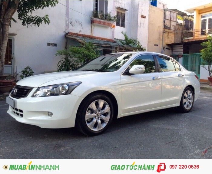 Bán Honda Accord 2007 cũ màu trắng ca mây