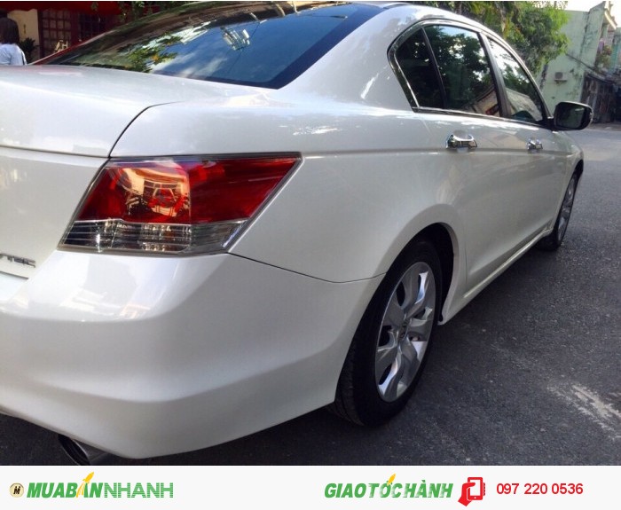 Bán Honda Accord 2007 cũ màu trắng ca mây