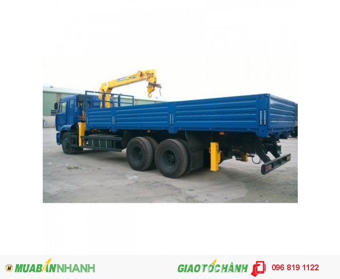 Xe Tải Cẩu Kamaz 65117 Nhập Khẩu trực tiếp