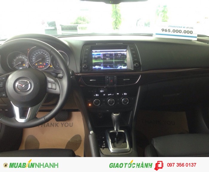Mazda 6 2.0 2016 chính hãng khuyến mại khủng tại Hà Nội