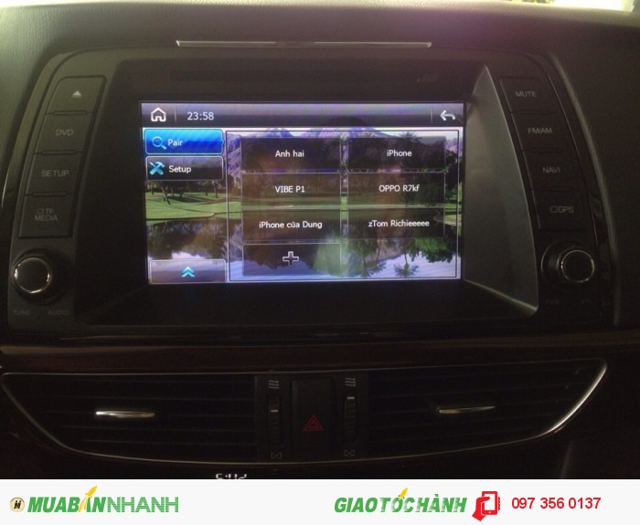 Mazda 6 2.0 2016 chính hãng khuyến mại khủng tại Hà Nội