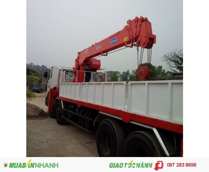 Bán xe cẩu tự hành 10 tấn Kanglim gắn xe Hyundai HD320