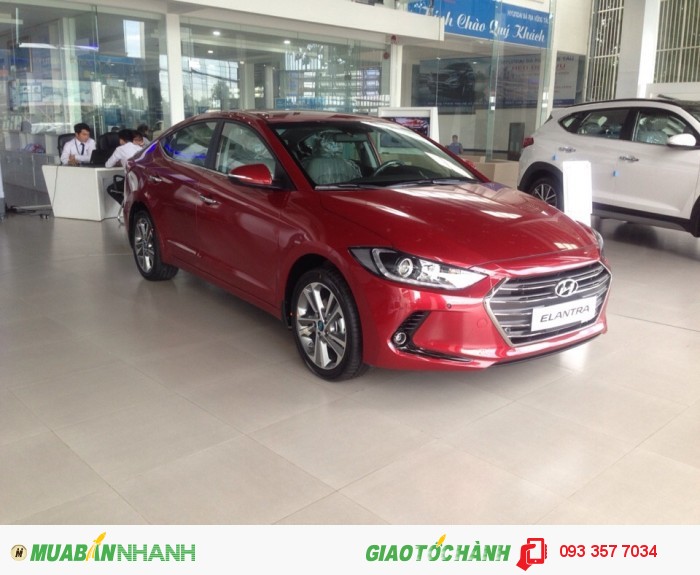 Elantra 2016 giá tốt, hoàn toàn mới là dài 4.570mm, rộng 1.800mm