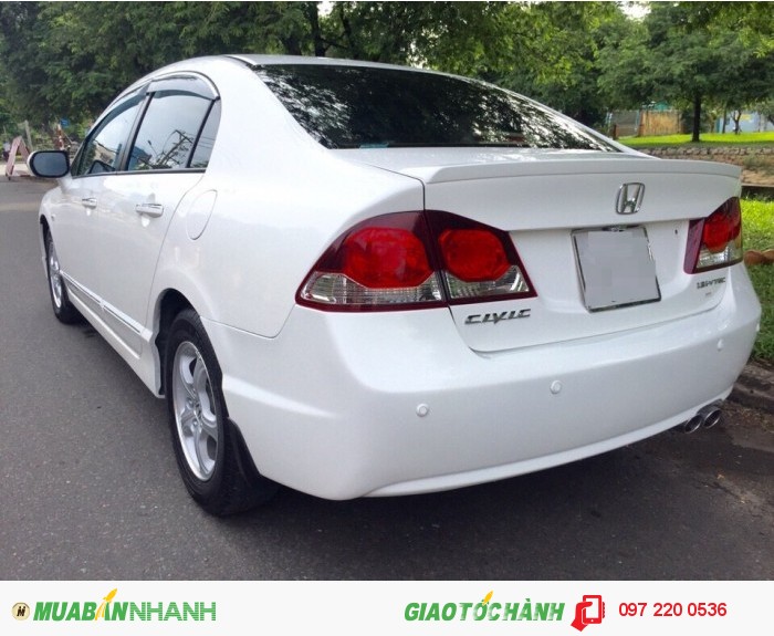 Bán Honda Civic 1.8AT cũ đời 2012, màu trắng