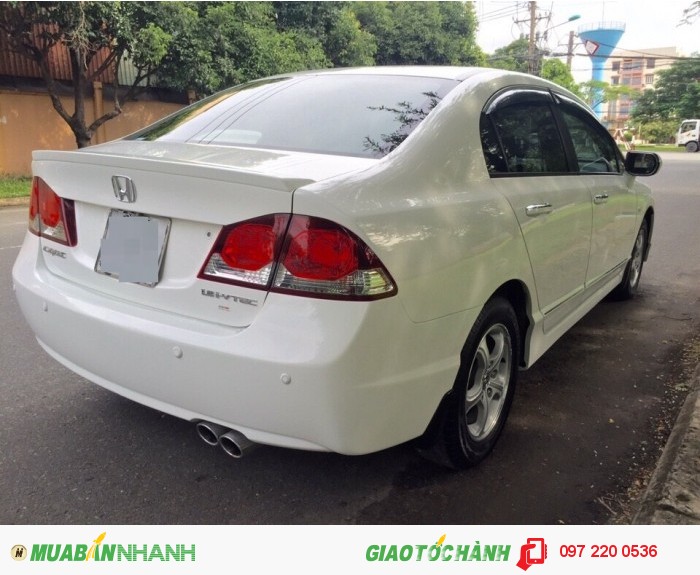 Bán Honda Civic 1.8AT cũ đời 2012, màu trắng