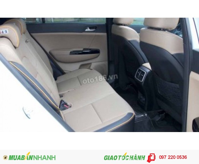 Bán Kia Sportage GT line 2015 cũ, odo lướt màu trắng