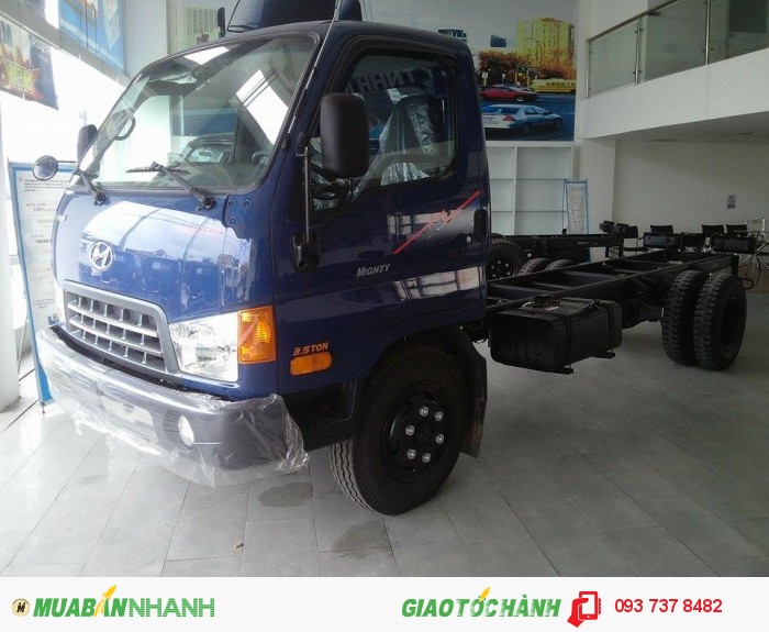 Hyundai hd 65 hạ tải vào thành phố