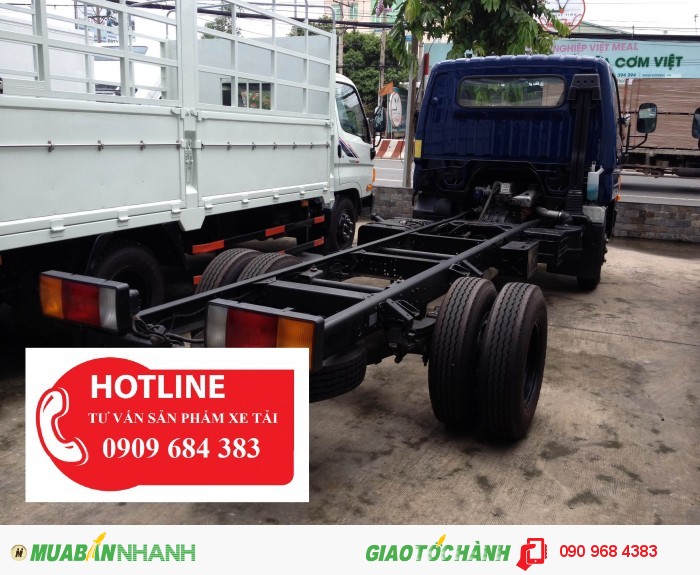 Xe tải Hyundai 6400kg HD650 trường Hải. Hỗ trợ mua trả góp qua ngân hàng miễn phí giao xe ngay.