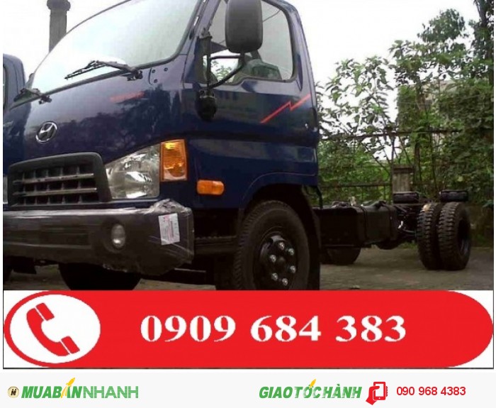 Xe tải Hyundai 6400kg HD650 trường Hải. Hỗ trợ mua trả góp qua ngân hàng miễn phí giao xe ngay.