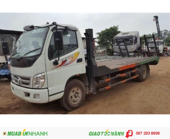 Xe nâng đầu chở máy công trình THACO OLLIN700B nâng đầu